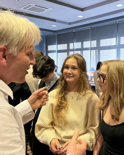 Wigilia szkolna w Liceum MK