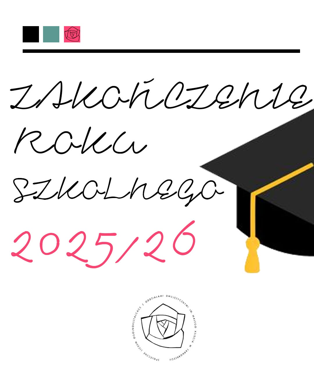 Uroczyste zakończenie roku szkolnego 2025/2026